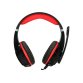 Auricular q-connect con microfono ajustable e iluminacion led color negro