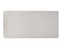Alfombrilla de escritorio XXL q-connect similcuero gris base antideslizante 800x400x2 mm