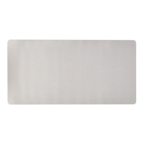 Alfombrilla de escritorio XXL q-connect similcuero gris base antideslizante 800x400x2 mm