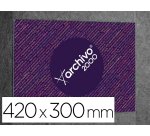 Expositor mural archivo 2000 con adhesivo poliestireno transparente din a3 horizontal 420x305 mm