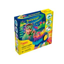 Juego jovi plastilina jovitech crazy cars monsters kit