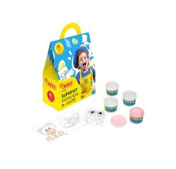 Plastilina jovi super kit 3 pastillas 50 gr + 6 moldes + 1 rodillo