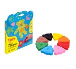 Lapices de cera jovi my first crayon forma de oso caja de 8 unidades colores surtidos