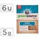 Limpiador de baños bunzl greensource ecologico pastilla de 5 g paquete de 6 unidades