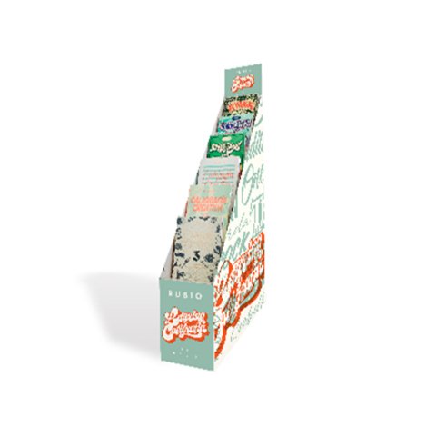 Cuaderno rubio lettering expositor de pie con 28 unidades surtidas