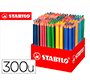 Lapices de colores stabilo trio az school pack de 300 unidades surtidas 20 colores