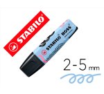 Rotulador stabilo boss fluorescente original pastel by ju schnee azul nublado