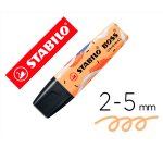 Rotulador stabilo boss fluorescente original pastel by ju schnee naranja palido