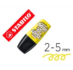 Rotulador stabilo boss mini fluorescente by snooze one amarillo