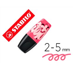 Rotulador stabilo boss mini fluorescente by snooze one rosa