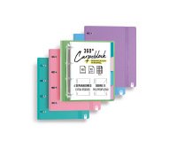 Carpeta 4 anillas de 35 mm carchivo din a4 polipropileno con recambio soft foam style