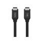 Belkin INZ001bt0.8MBK cable USB USB4 Gen 3x2 0,8 m USB C Negro