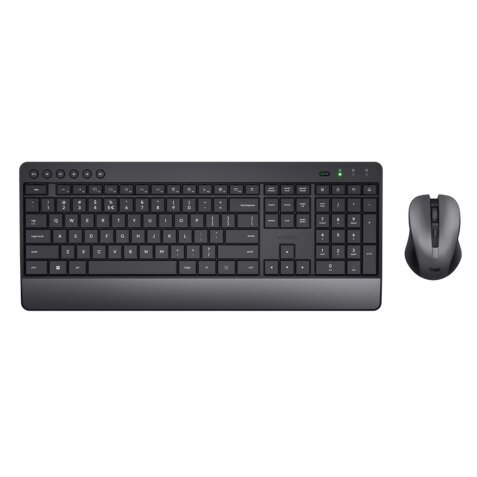 Pack Teclado + Ratón RF inalámbrico QZERTY Español Negro Trust Trezo