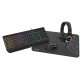 Pack Gaming KROM kenya 4 en1 rgb Auriculares + teclado + raton + alfombrilla