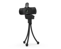 Camara webcam gaming krom 1080p hd con microfono y tripode incluido