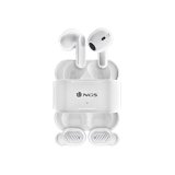 Auricular ngs artica duo bluetooth tactil 30 horas autonomia color blanco