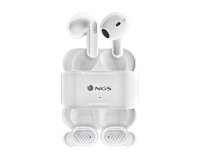 Auricular ngs artica duo bluetooth tactil 30 horas autonomia color blanco