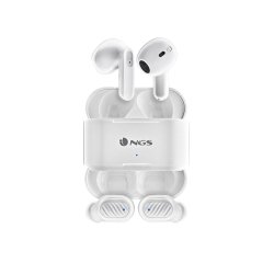 Auricular ngs artica duo bluetooth tactil 30 horas autonomia color blanco