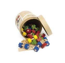 Juego andreu toys pernos & tuercas 56 piezas