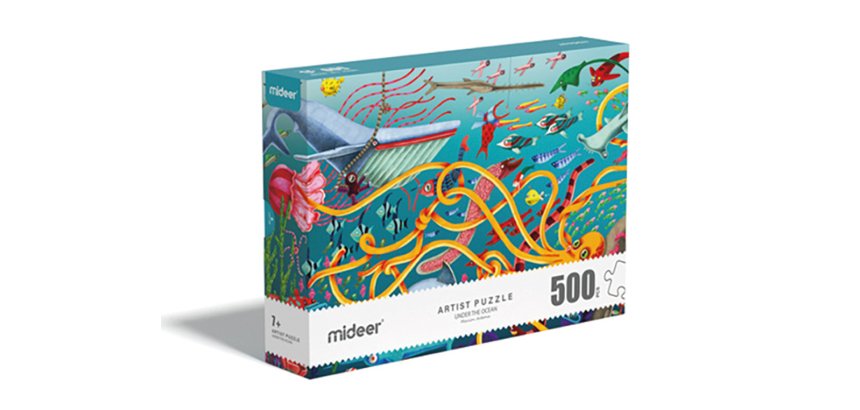Puzle mideer artist bajo el oceano 500 piezas
