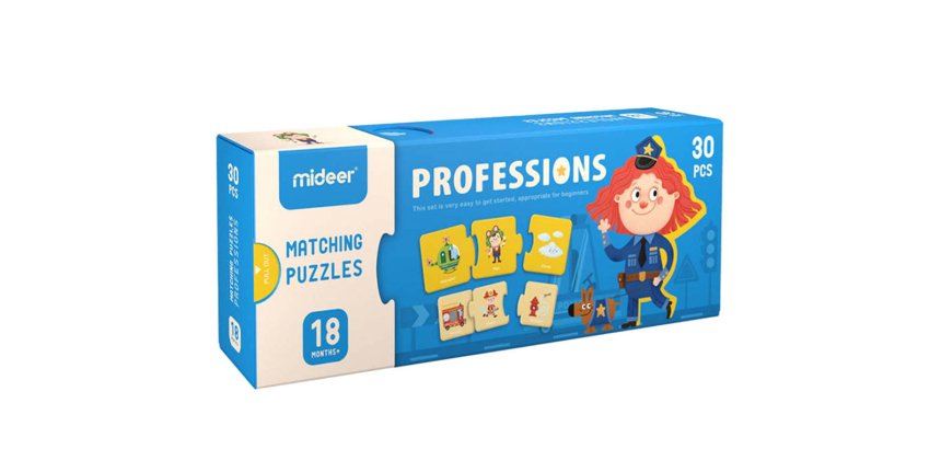Puzle mideer profesiones 30 piezas