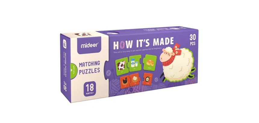 Puzle mideer como esta hecho 30 piezas