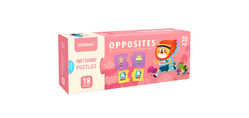 Puzle mideer opuestos 20 piezas