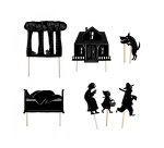 Juego mideer titeres de sombra caperucita roja