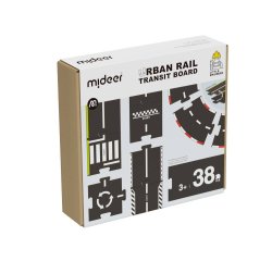 Juego midder transito del ferrocaril urbano