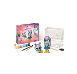 Juego maped creativo plaster friends moldeado de yeso