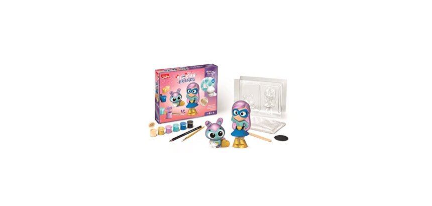 Juego maped creativo plaster friends moldeado de yeso