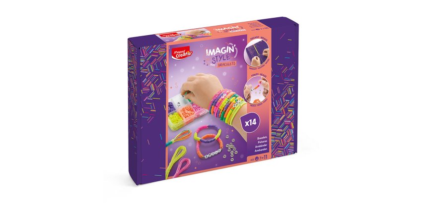 Juego maped creativo pulseras neon