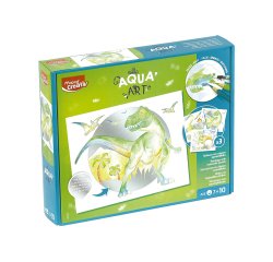 Juego maped creativo aqua art dinosaurios