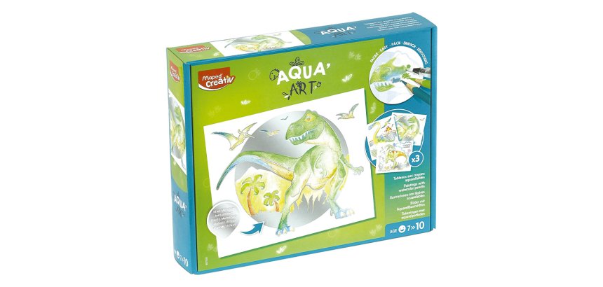 Juego maped creativo aqua art dinosaurios