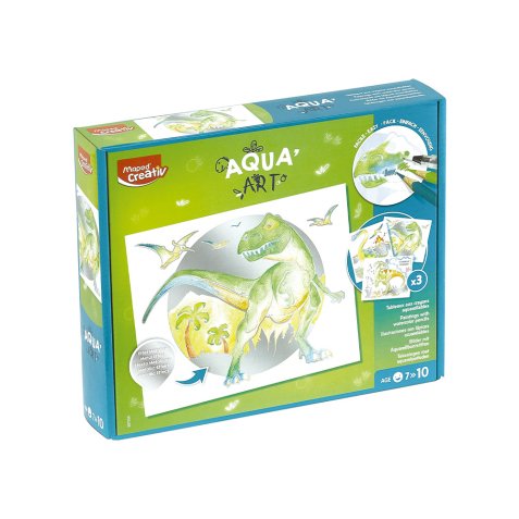 Juego maped creativo aqua art dinosaurios