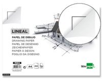 Papel dibujo liderpapel 210x297mm 150g/m2 con cajetin para datos