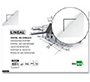 Papel dibujo liderpapel 210x297mm 150g/m2 con cajetin para datos