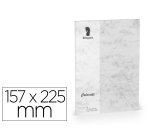 Sobre rossler coloretti c5 color marmol gris 157x225 mm pack de 5 unidades