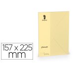 Sobre rossler coloretti c5 color marron arena 157x225 mm pack de 5 unidades