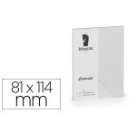 Sobre rossler coloretti c7 color gris claro 81x114 mm pack de 5 unidades