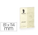 Sobre rossler coloretti c7 color marmol crema 81x114 mm pack de 5 unidades