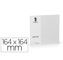 Sobre rossler coloretti cuadrado grande color gris claro 164x164 mm pack de 5 unidades