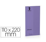 Sobre rossler coloretti dl americano color lila 110x220 mm pack de 5 unidades