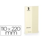 Sobre rossler coloretti dl americano color marmol crema 110x220 mm pack de 5 unidades