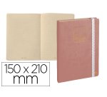 Libreta quo vadis life journal dots metodo bullet 15x21 cm 215 hojas 90 gr tapa kraft