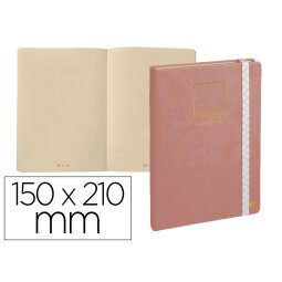 Libreta quo vadis life journal dots metodo bullet 15x21 cm 215 hojas 90 gr tapa kraft