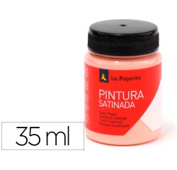 Pintura latex la pajarita satinada l-29 rosa medio