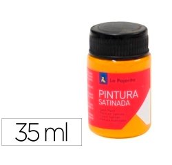 Pintura latex la pajarita satinada l-31 bote 35 ml calabaza