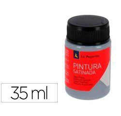 Pintura latex la pajarita satinada l-33 bote 35 ml azul porcelana