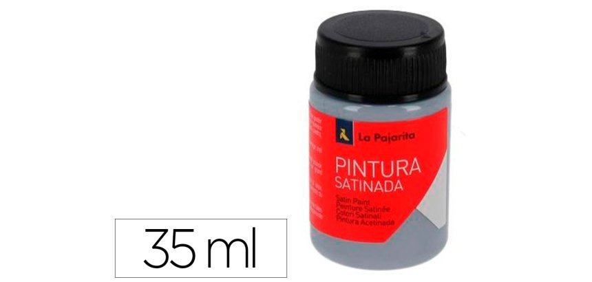 Pintura latex la pajarita satinada l-33 bote 35 ml azul porcelana